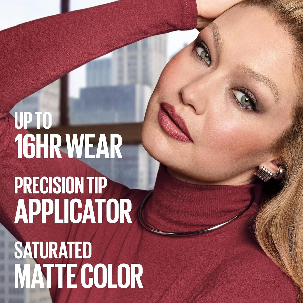 Maybelline New York Super Stay Matte Ink Liquid Lipstick, 50 Voyager, 5g