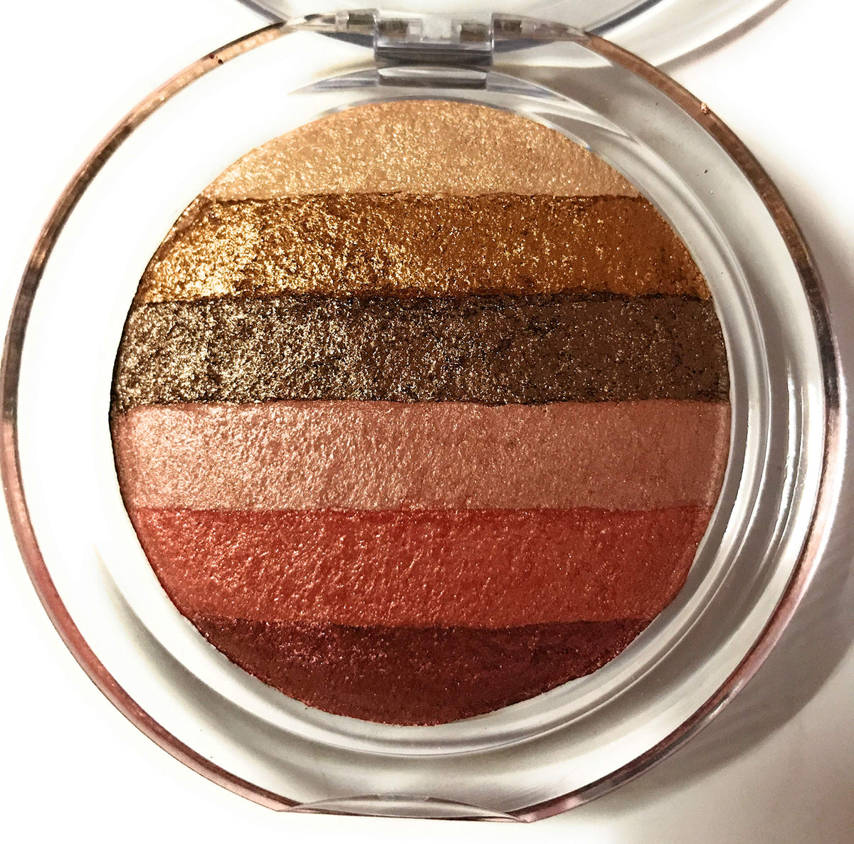 Miss Claire Miss Claire Rainbow Baked Shimmer Bricks 1, Multi, 10 Grams, Multicolor, 10 g Multicolor 10 g (Pack of 1)