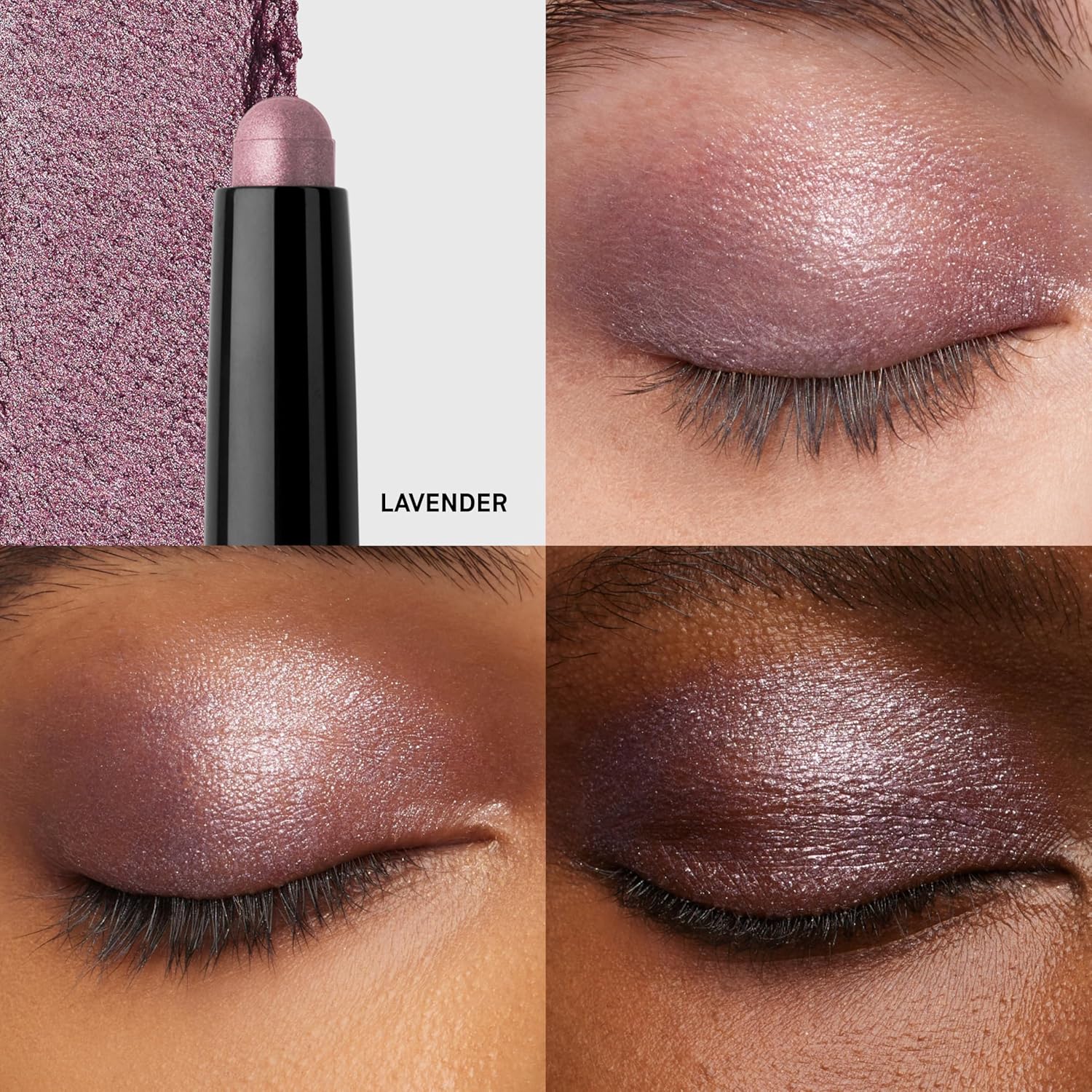 Bobbi Brown Long-Wear Cream Shadow Stick | 24-Hour Eyeshadow Stick | High-Pigment, Buildable Shades with Three Finishes Color:17 Lavender (A bright lavender, shimmer)