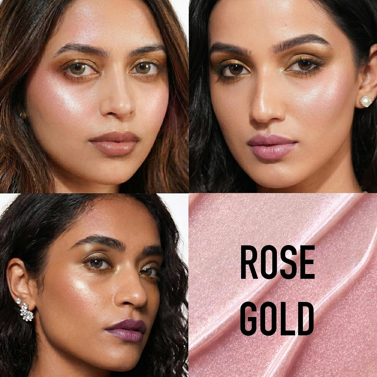 RENEE Yours Truly Strobe Cream for Face | 3 in 1 Highlighter Primer Moisturiser | Glow Cream, Lightweight, Non Sticky | Hydrating Dewy Skin Finish With Peptides