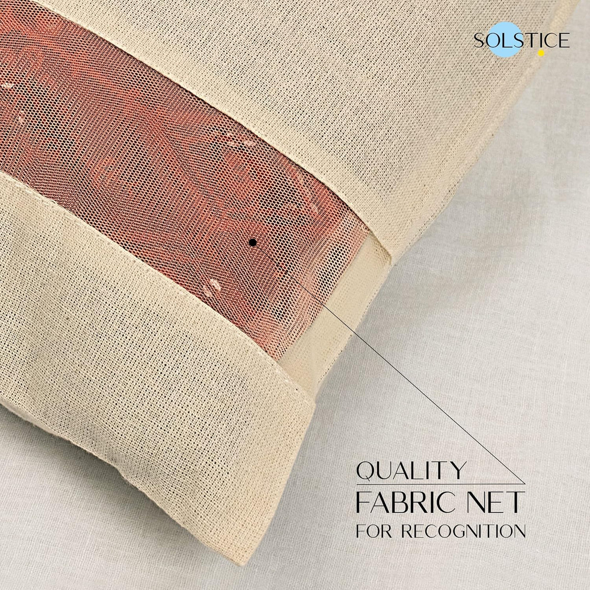 SOLSTICE cotton big saree covers/bags for storage single (18 x 15 Inches) for big silk sarees, lehengas, clothes - set of 6 (With Window)