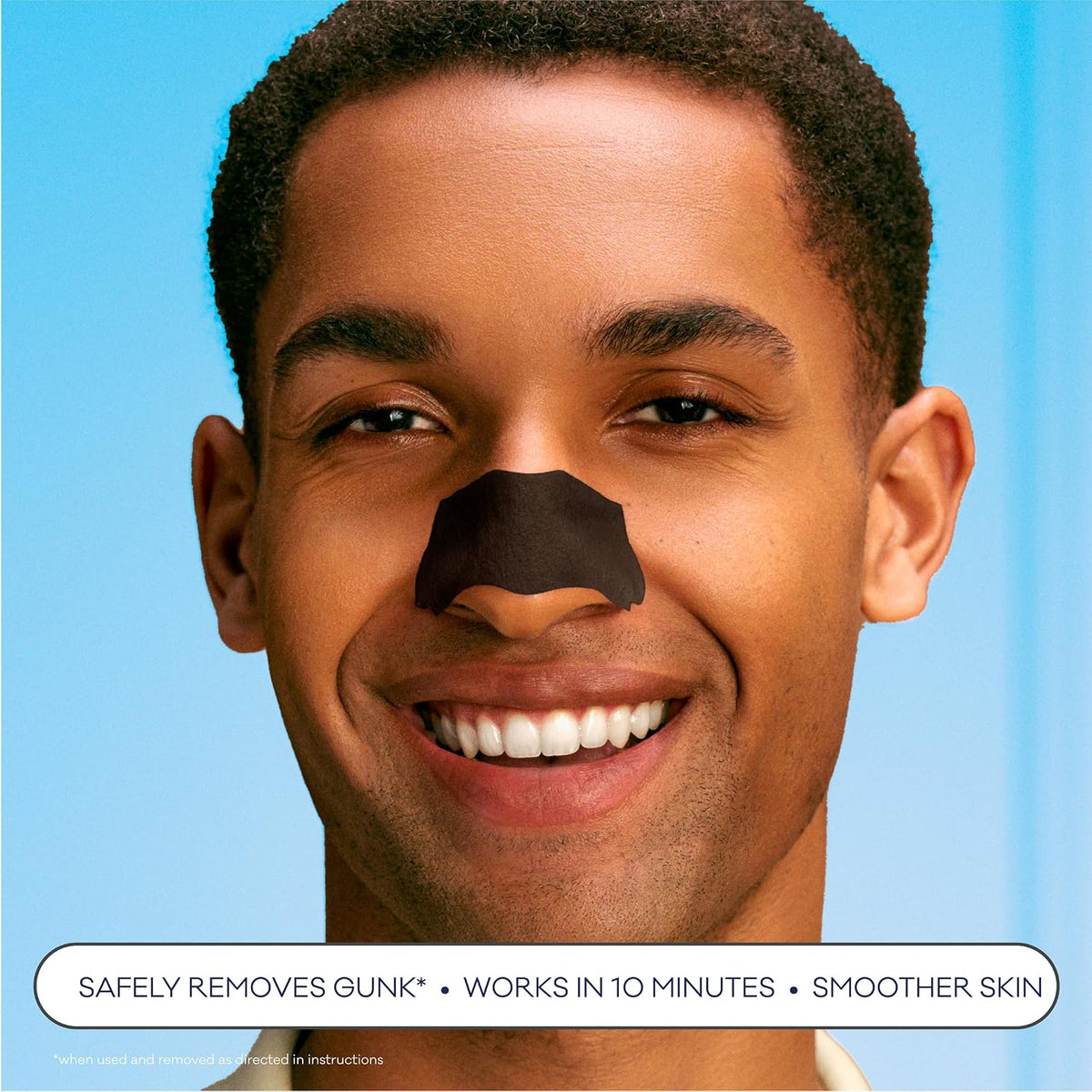 Bioré Charcoal, Deep Cleansing 18 Nose Strips for Blackhead Removal on Oily Skin, with Instant Pore Unclogging, features Natural Charcoal (Packaging May Vary)
