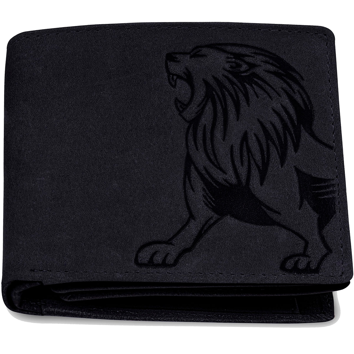 Urban Forest Leo Leather Wallet for Men, Black, Contemporary