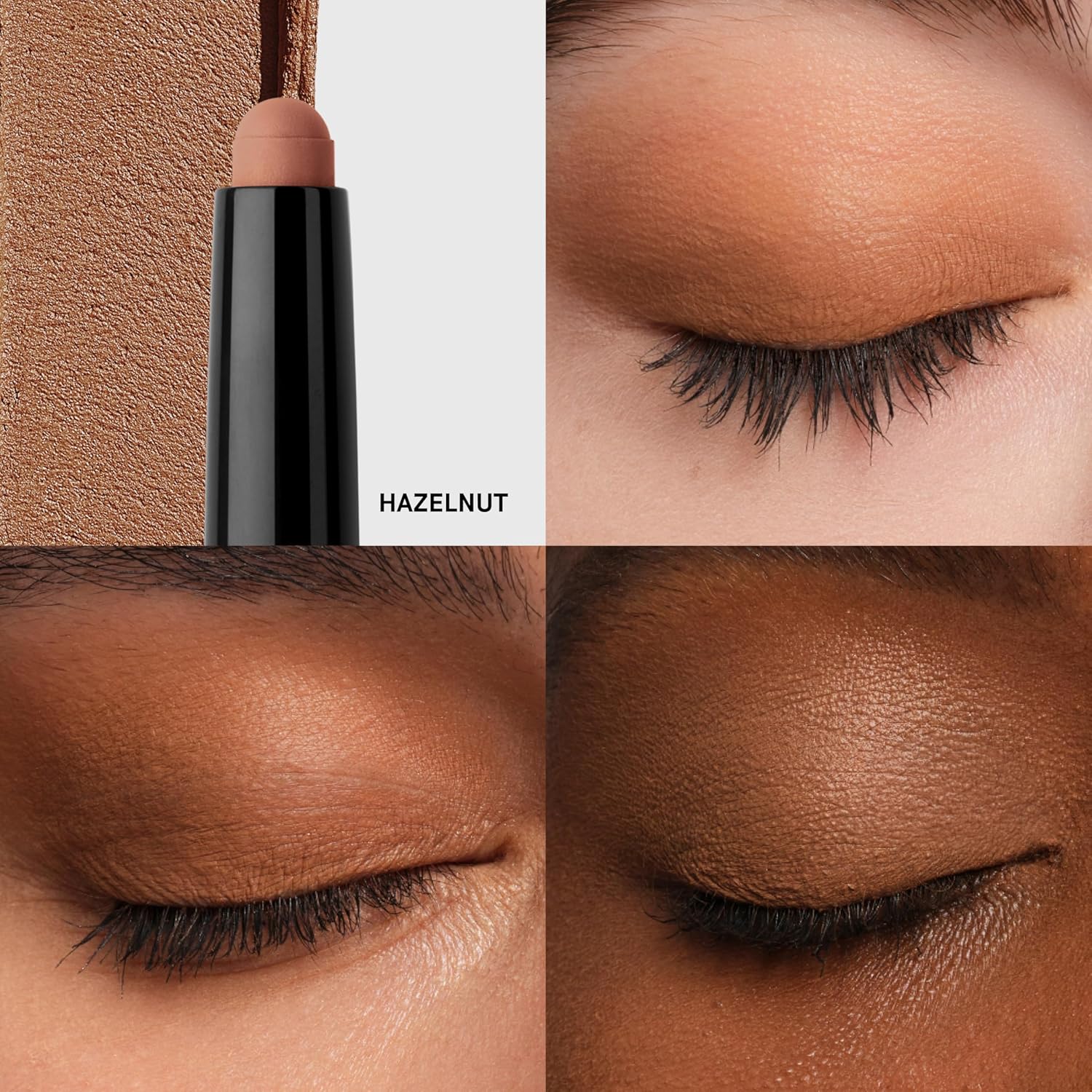 Bobbi Brown Long-Wear Cream Shadow Stick | 24-Hour Eyeshadow Stick | High-Pigment, Buildable Shades with Three Finishes Color:23 Hazelnut (A medium warm mocha, matte)