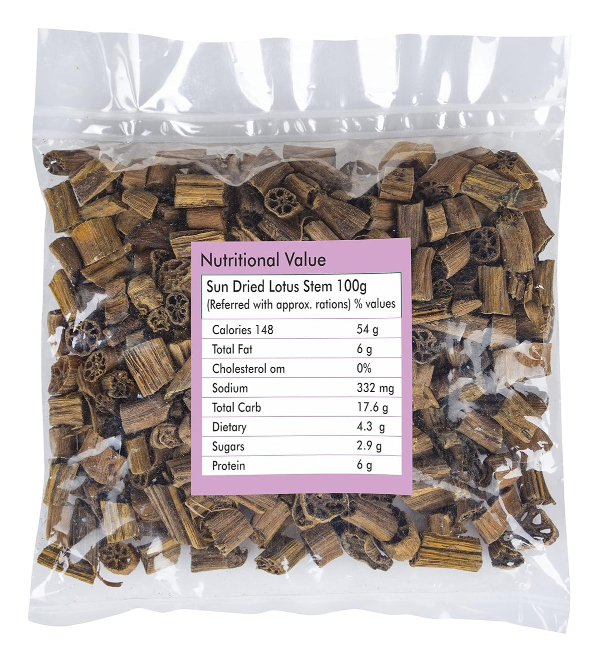 Ikkiyam Sun Dried Lotus Stem (Fryams) | Organic & Premium Thamara Valayam Vathal | Traditional Dried Kamal Dandi/Kakdi (Thamarai Thandu) | Healthy Snack & Cooki