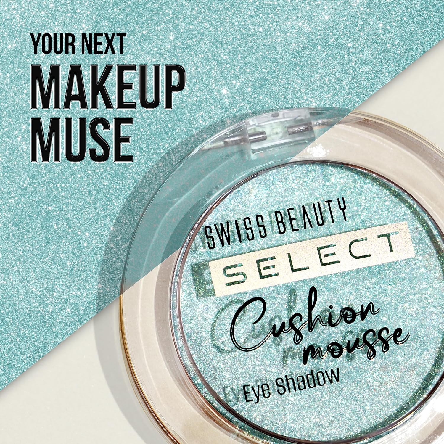 Swiss Beauty Select Cushion Mousse Eyeshadow | Highly Pigmented & Blendable Formula | Long-Lasting Eye Makeup with Vitamin E | Lightweight & Shimmer Finish | Shade- 4. Ultra Lilac, 2g
