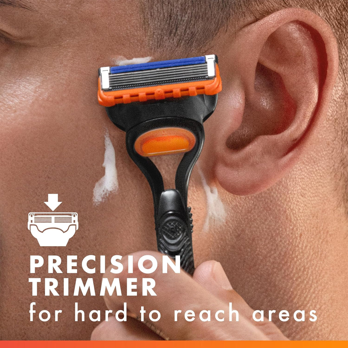 Gillette Fusion5 Men's Razor, Handle & 2 Blade Refills