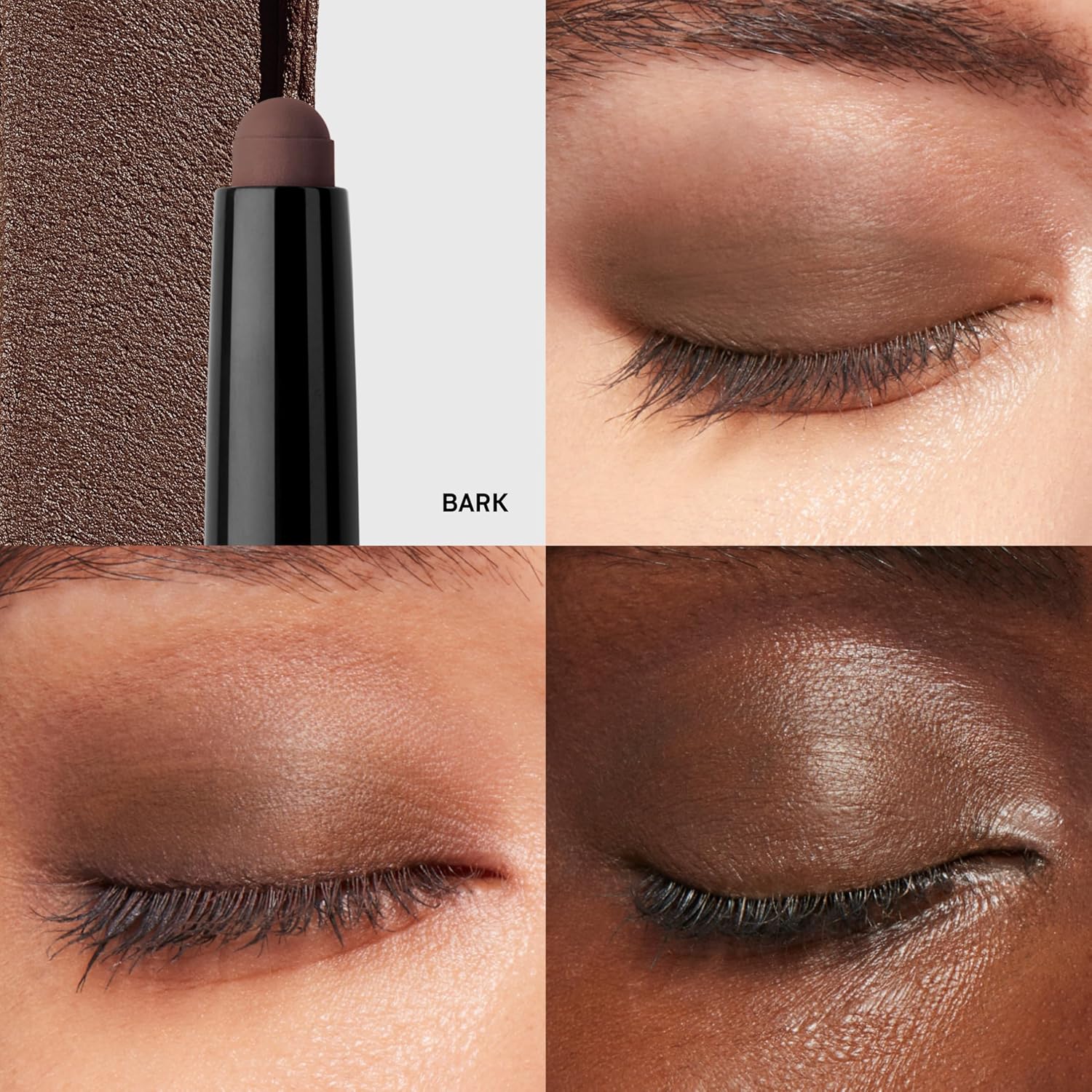 Bobbi Brown Long-Wear Cream Shadow Stick | 24-Hour Eyeshadow Stick | High-Pigment, Buildable Shades with Three Finishes Color:27 Bark (A rich brown, matte)