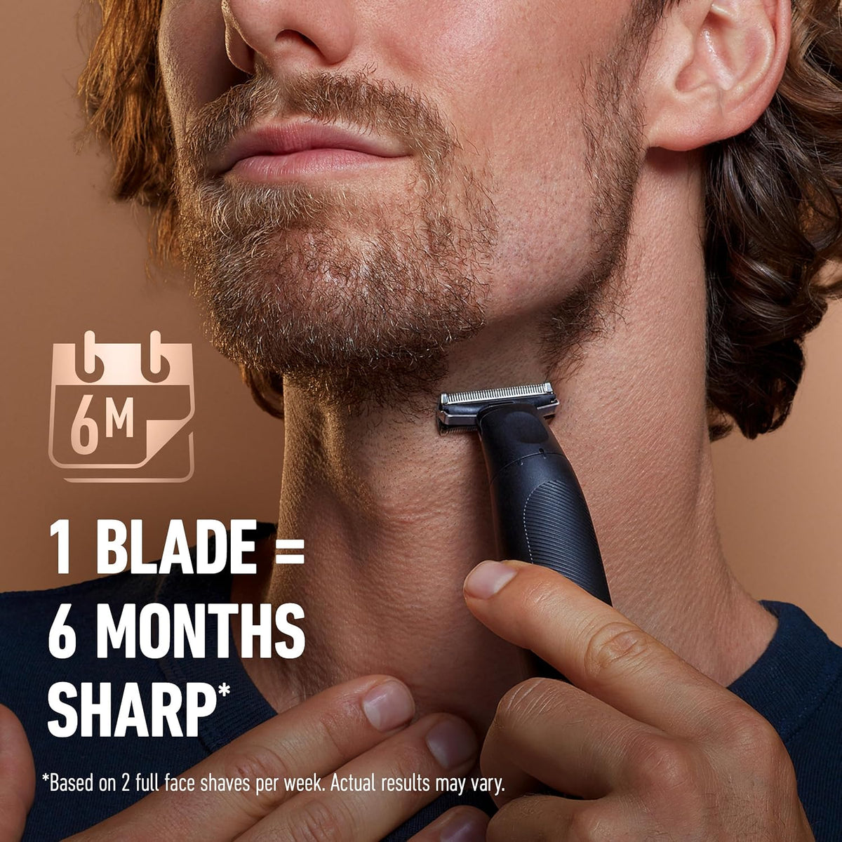 King C. Gillette Beard Trimmer for Men, Includes 1 Cordless Style Master Trimmer with One 4D Blade and 3 Interchangeable Combs, Waterproof, Black