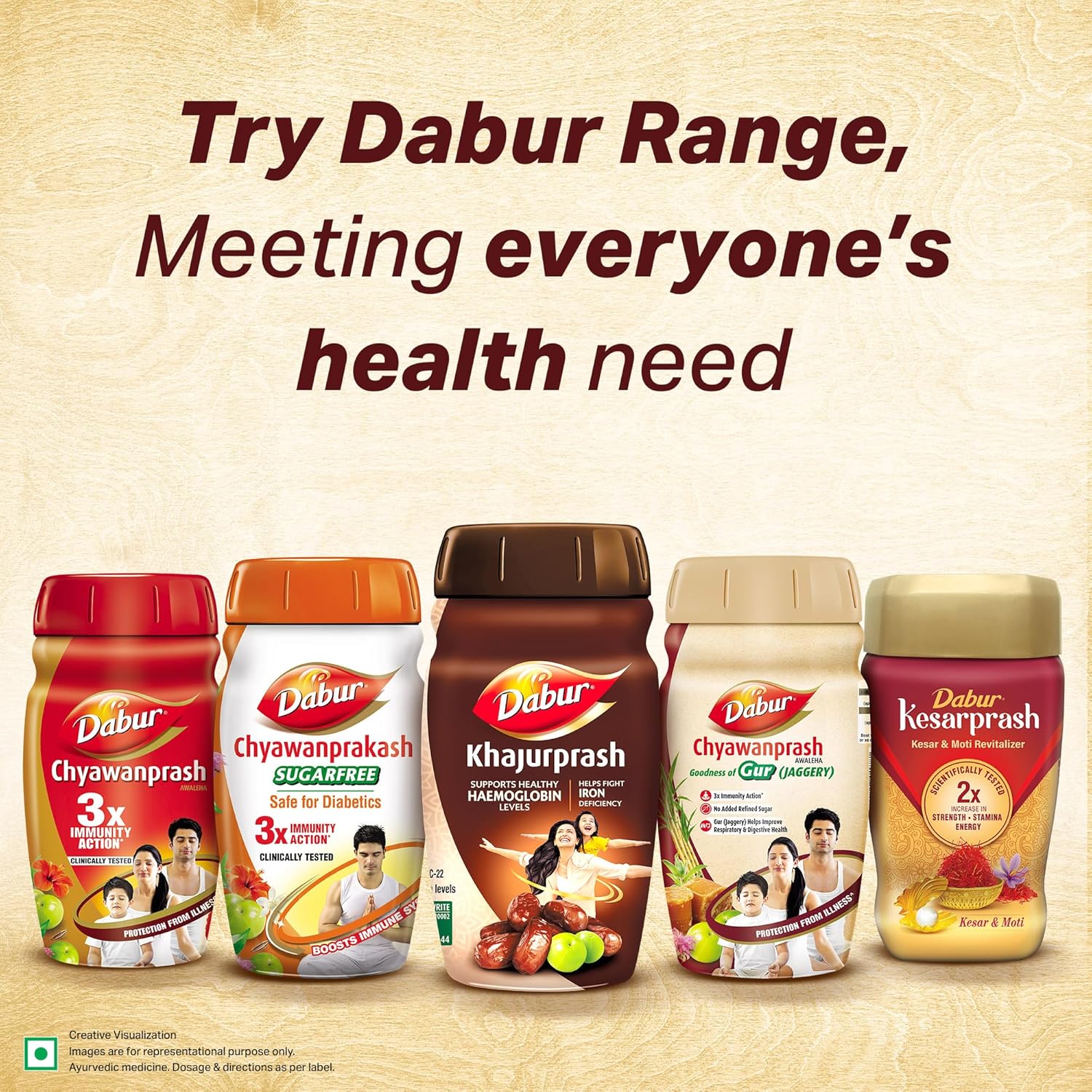 Dabur Khajurprash - 900g | 3X Immunity Action |