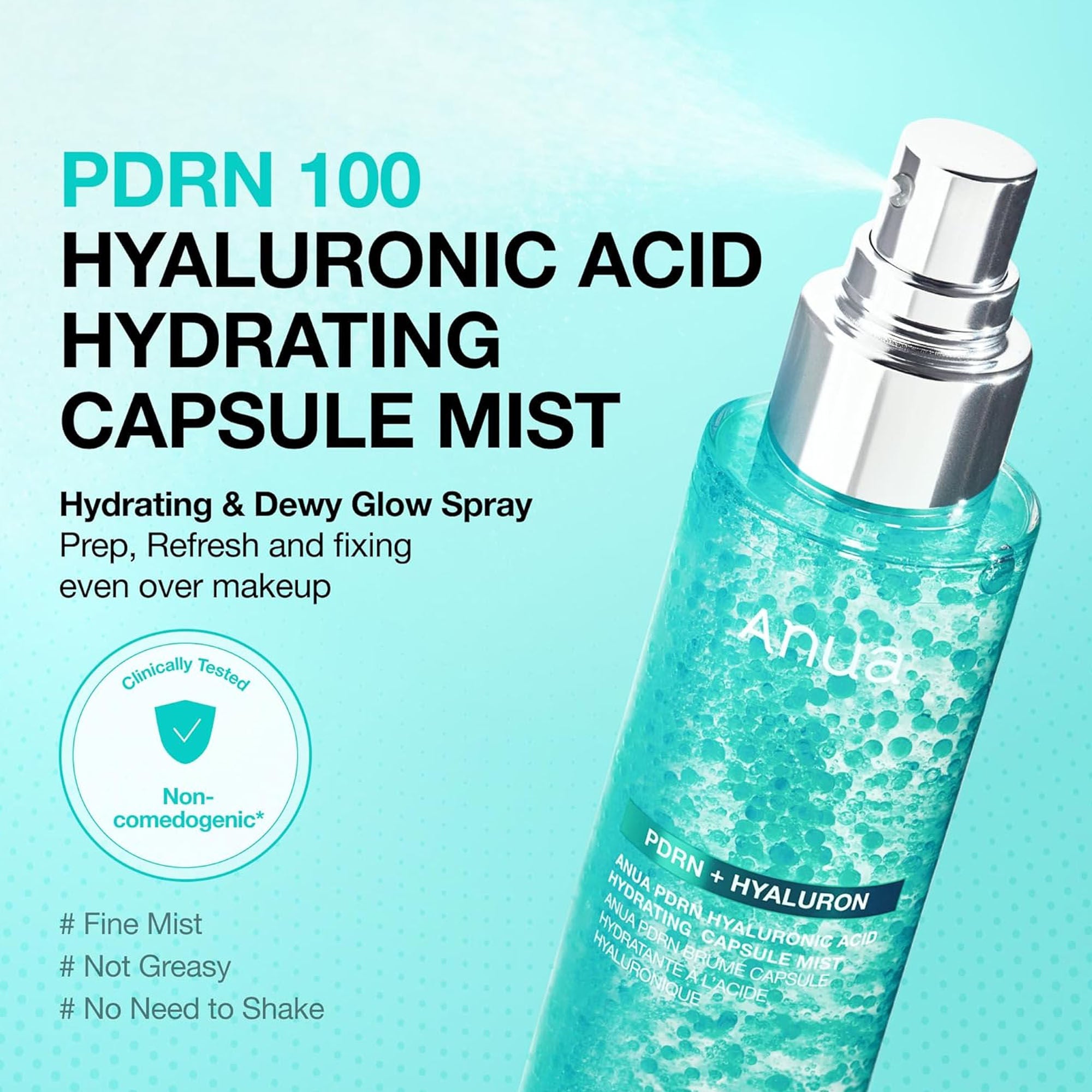 Anua PDRN Collagen Glow Facial Serum Spray (100ml)