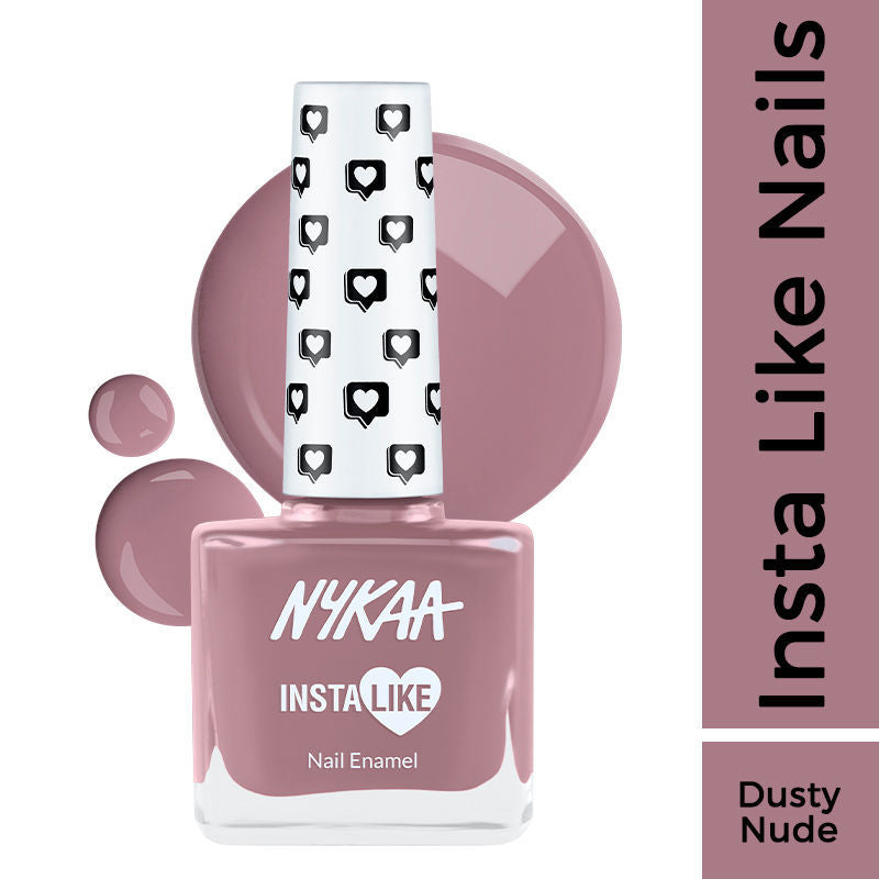 Nykaa InstaLike Long Lasting Nail Enamel - Rose Edit 352