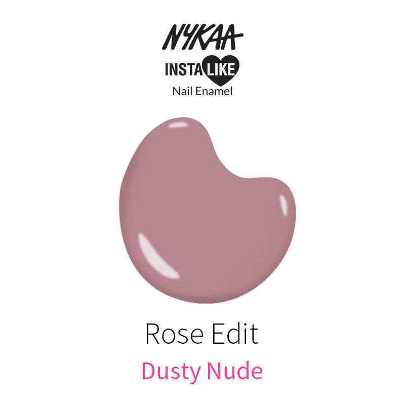 Nykaa InstaLike Long Lasting Nail Enamel - Rose Edit 352