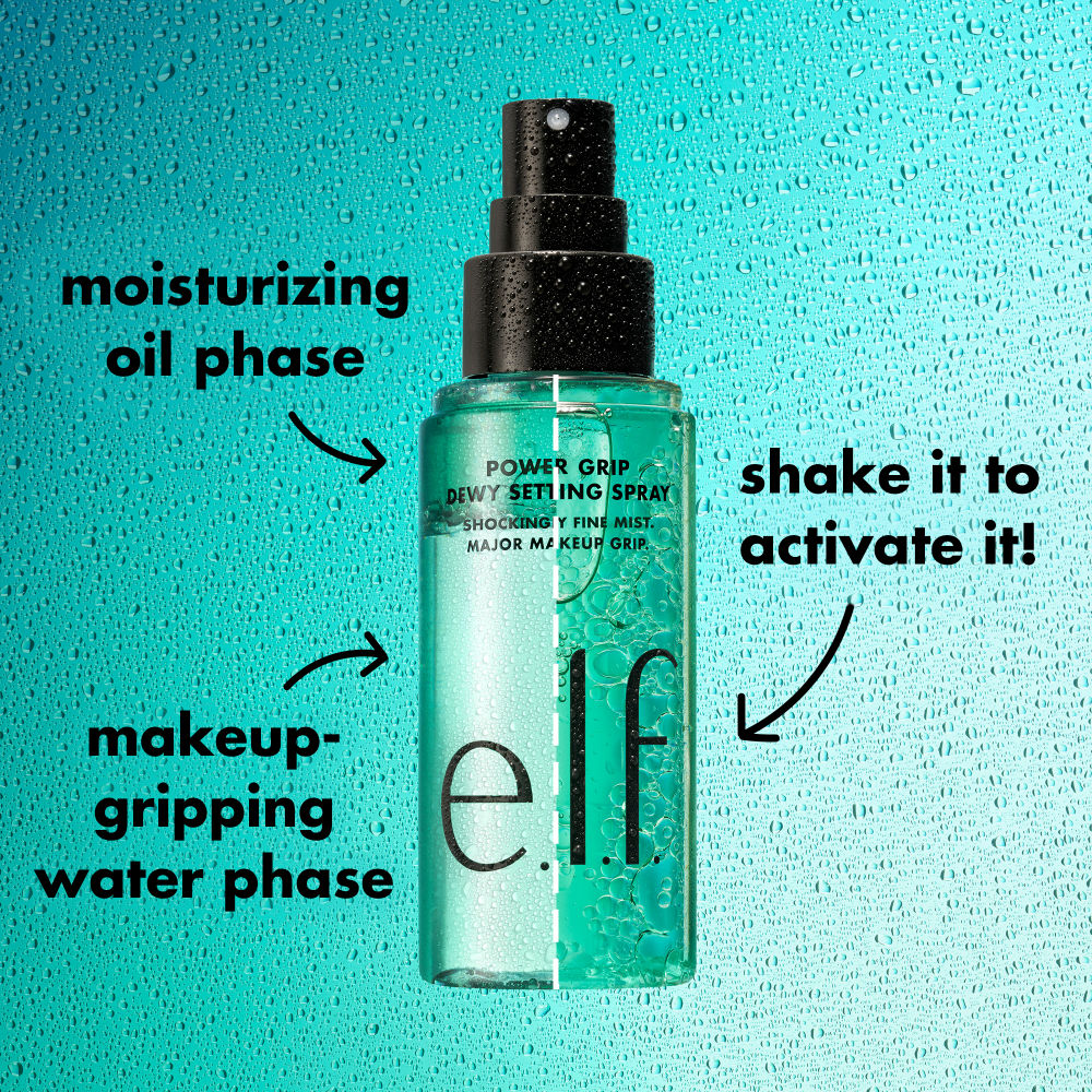 e.l.f. Cosmetics Power Grip Dewy Setting Spray (80ml)