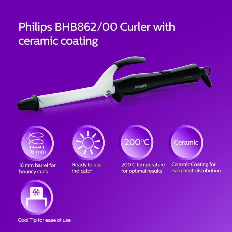 Philips - Hair Curler (BHB862/00)