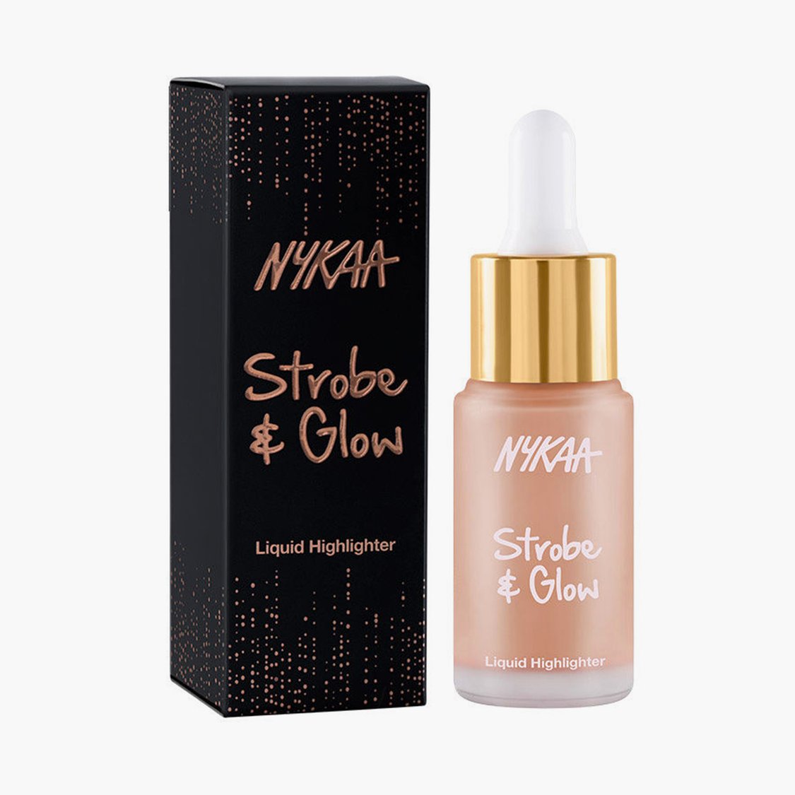 NYKAA Strobe & Glow Liquid Highlighter 20ml Blushed Moonlight