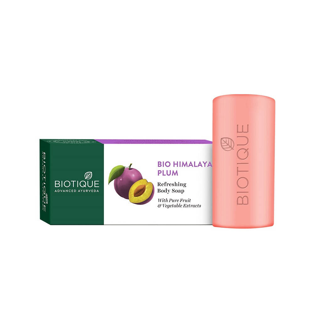 Biotique Himalayan Plum Refreshing Bathing Bar · 150gm