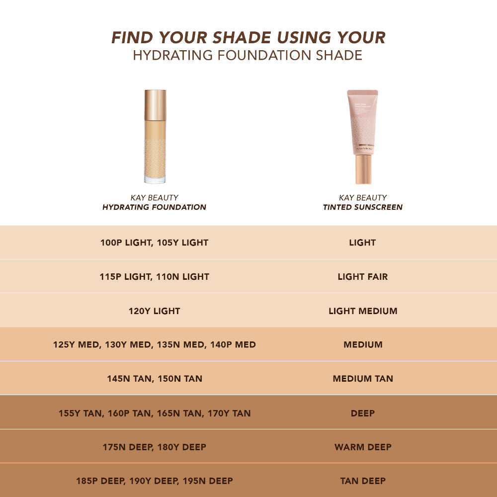Kay Beauty Hydra Glow All in One Serum Skin Tint-SPF 40 PA++,Hyaluronic Acid&Vit C-LightFair (40ml)