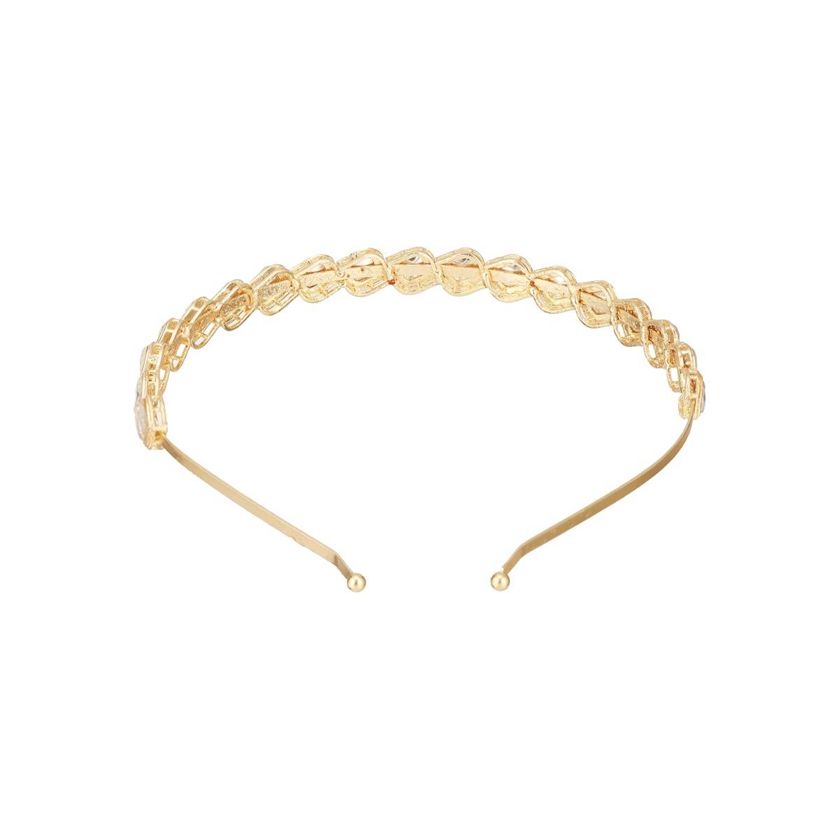 Aatmana Gold-Plated Kundan Studded Matha Patti Head Jewellery