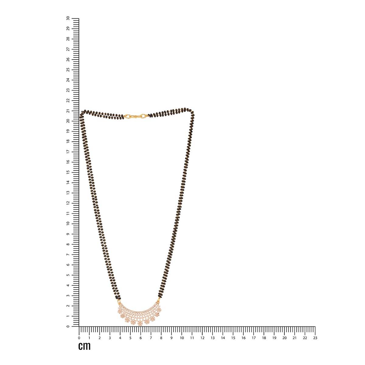 Aatmana Rose Gold-Plated Mangalsutra