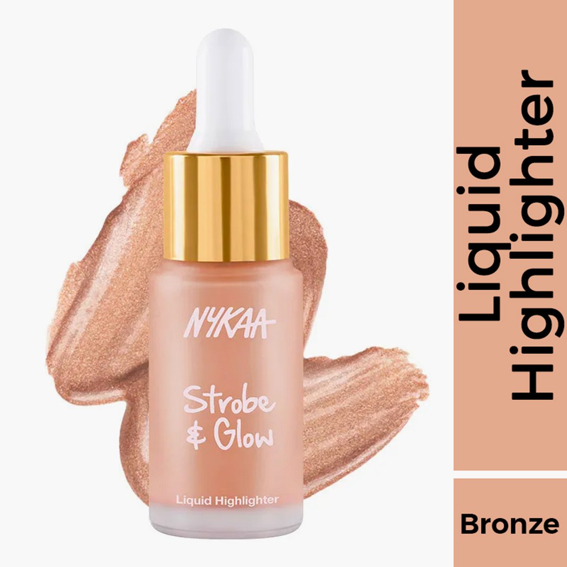 NYKAA Strobe & Glow Liquid Highlighter 20ml Blushed Moonlight