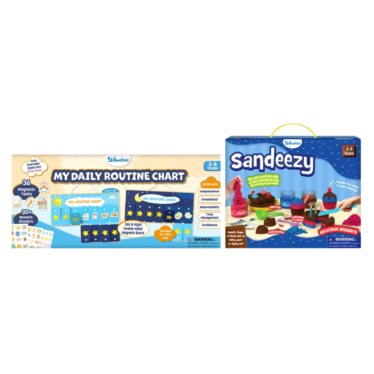 Skillmatics Routines Made Fun Bundle (ages 3-8)