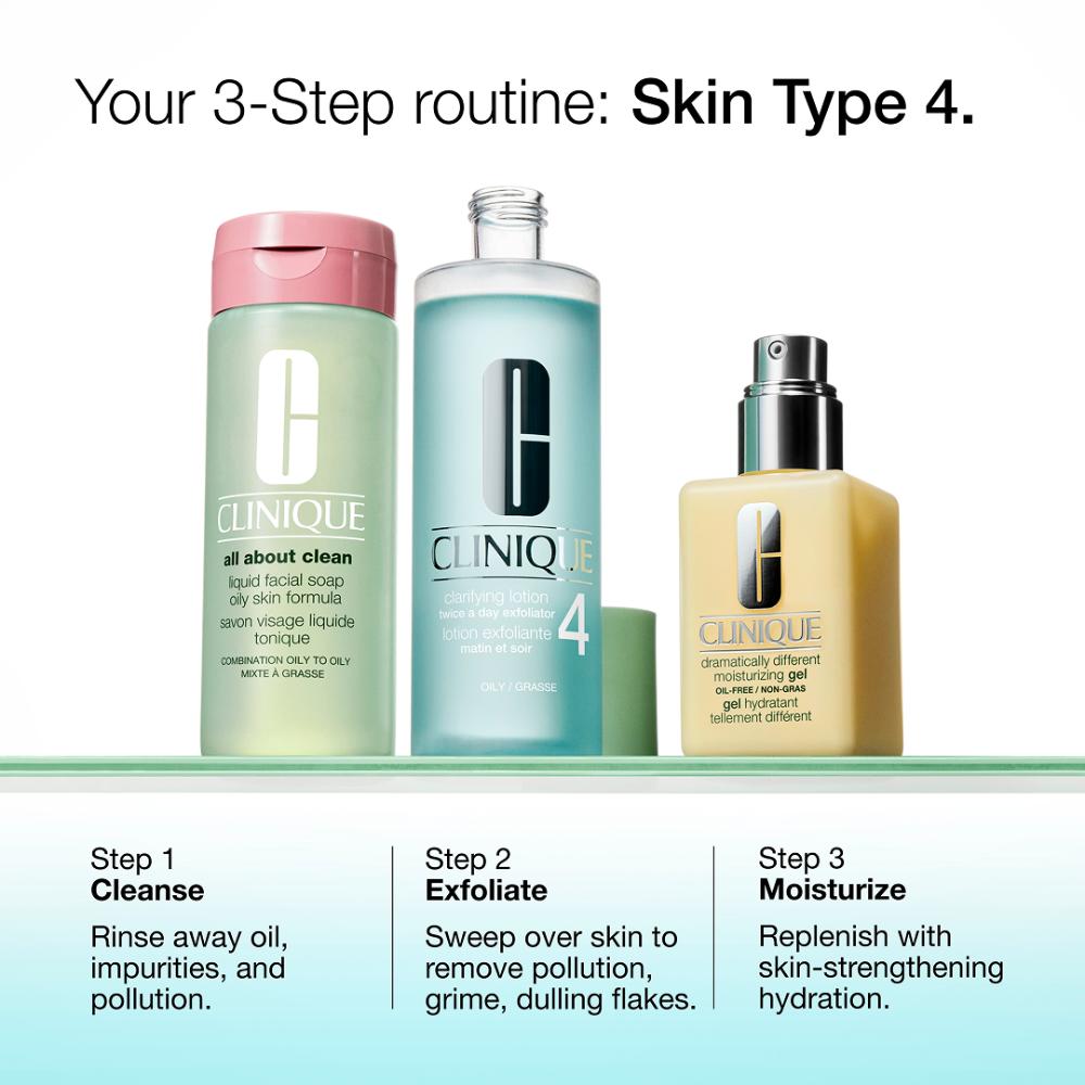 Clinique Dramatically Different Moisturizing Gel Face Moisturizer with Pump for Skin Barrier Repair (125ml)