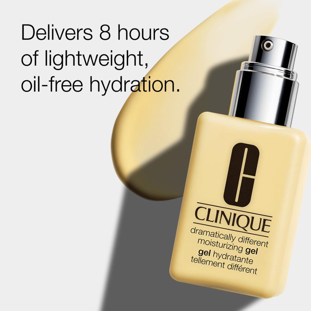 Clinique Dramatically Different Moisturizing Gel Face Moisturizer with Pump for Skin Barrier Repair (125ml)