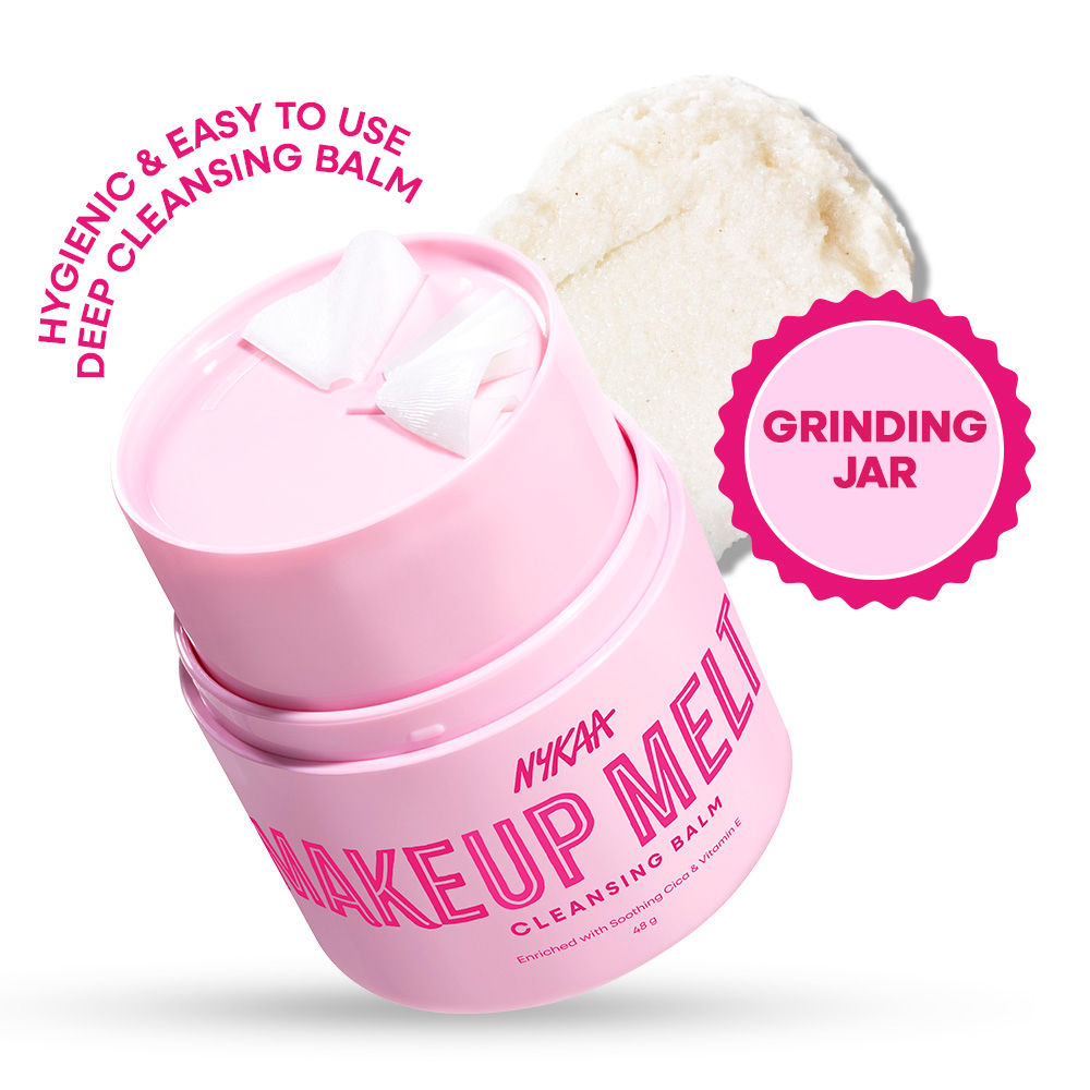 Nykaa Skin Makeup Melter Cleansing Balm – Removes Waterproof Makeup, Excess Oil & Unclogs Pores (48)