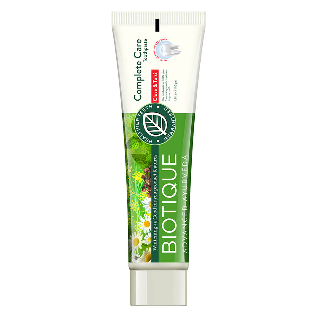 Biotique Clove & Tulsi Complete Care Toothpaste · 140gm