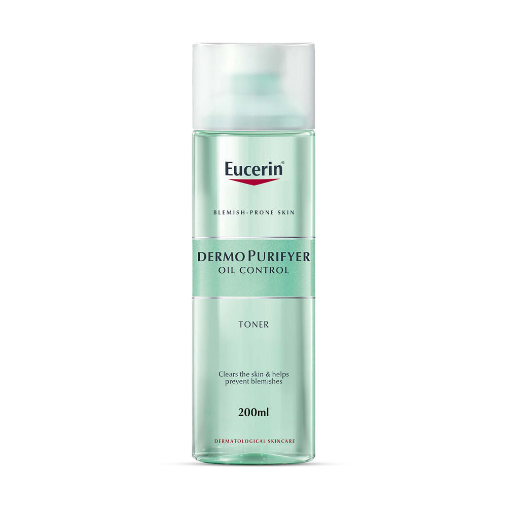 Eucerin DermoPurifyer Oil Control Facial Toner With Lactic Acidfor Blemish & Acne-Prone Skin (200ml)