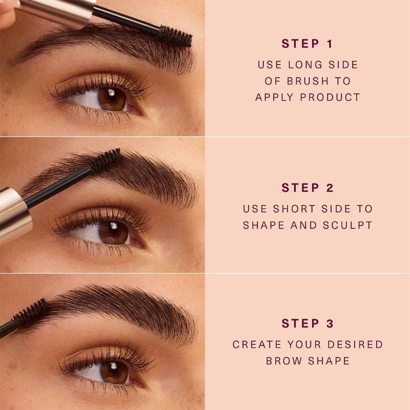 Rare Beauty Brow Harmony Tinted Flexible Lifting Gel - Deep Brown (4.5g)