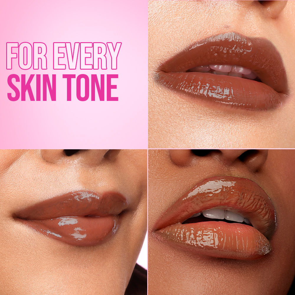 Nykaa Cosmetics Lip Glaze High Shine And Pigment Lip Gloss Oil - Chai