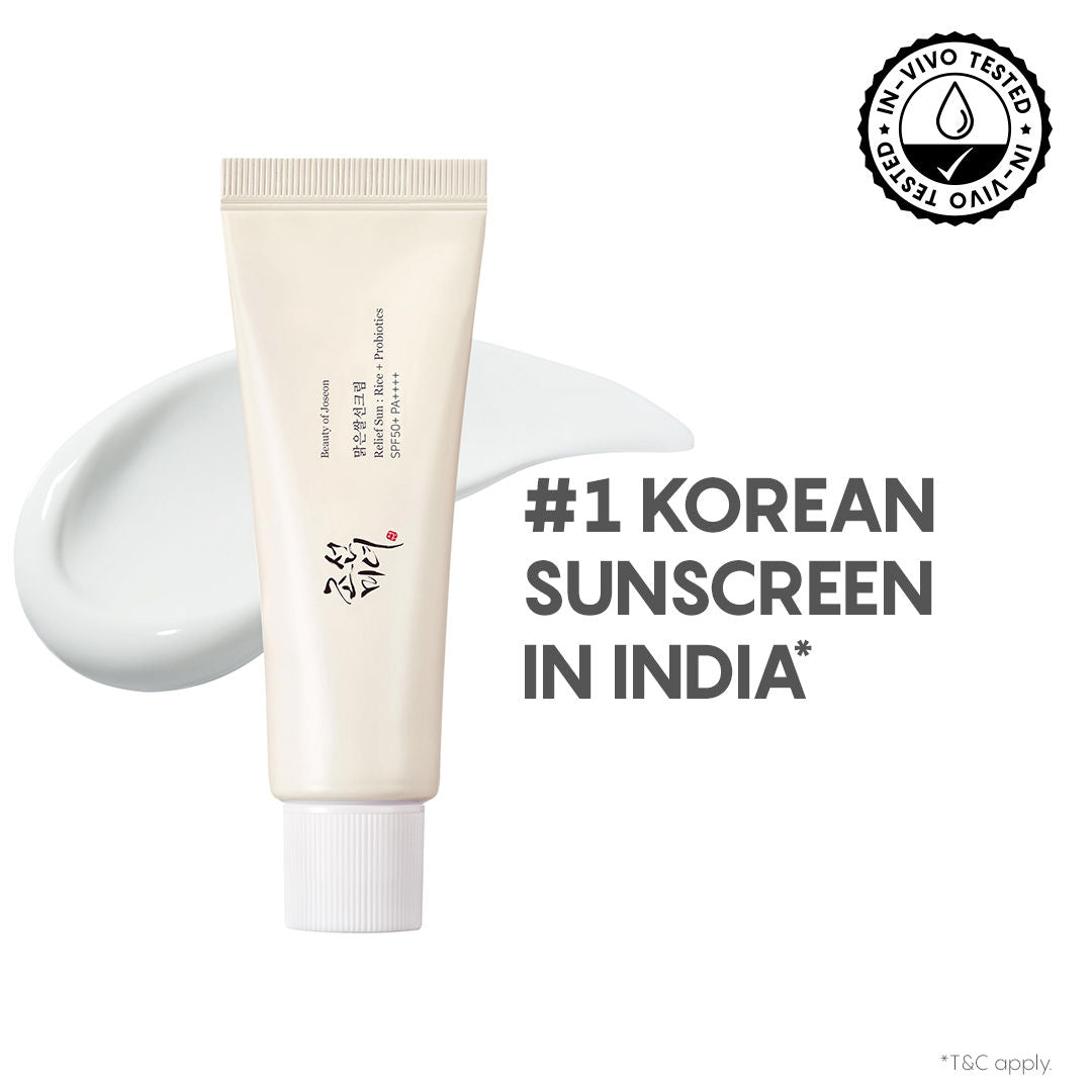 Beauty Of Joseon Relief Sunscreen Rice + Probiotics SPF 50+ PA++++ (50ml)