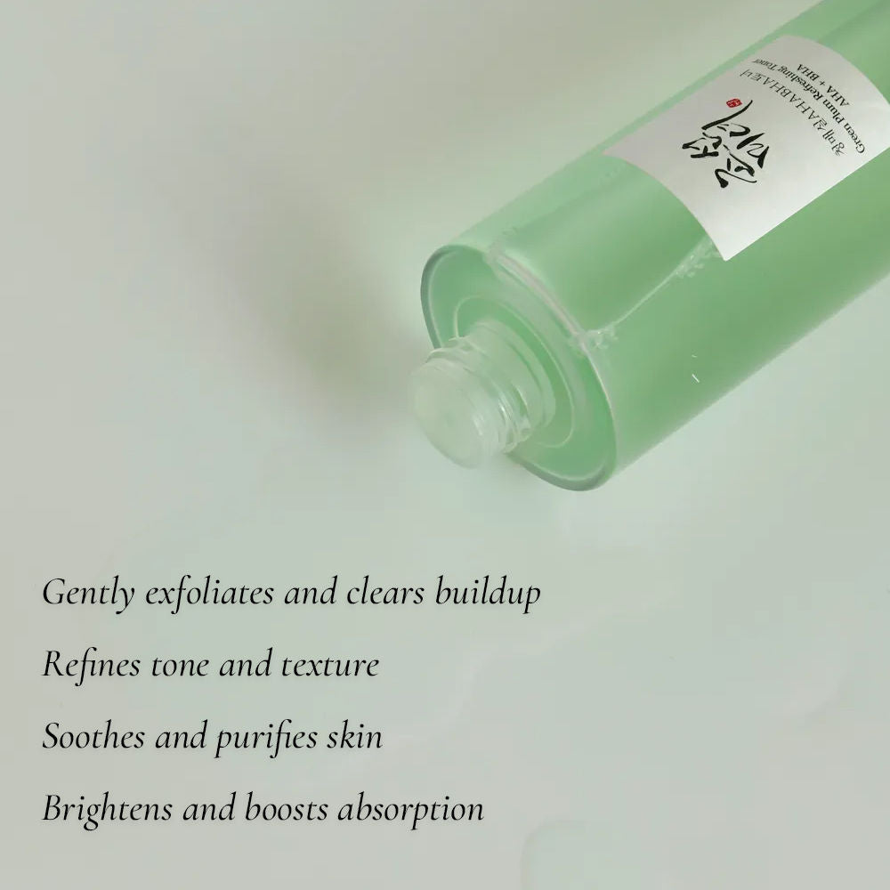 Beauty of Joseon Green Plum Refreshing Toner - AHA+BHA (150ml)