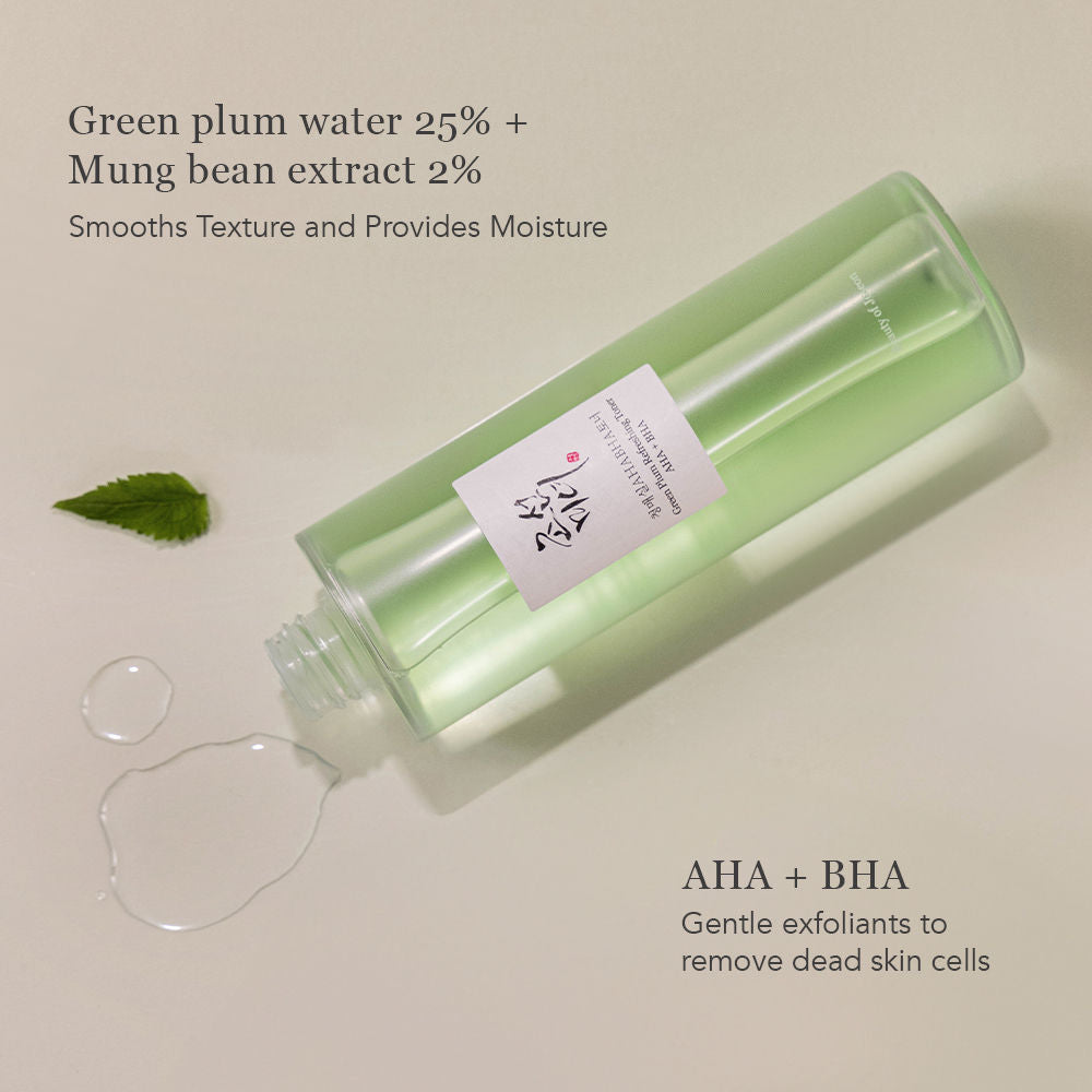 Beauty of Joseon Green Plum Refreshing Toner - AHA+BHA (150ml)