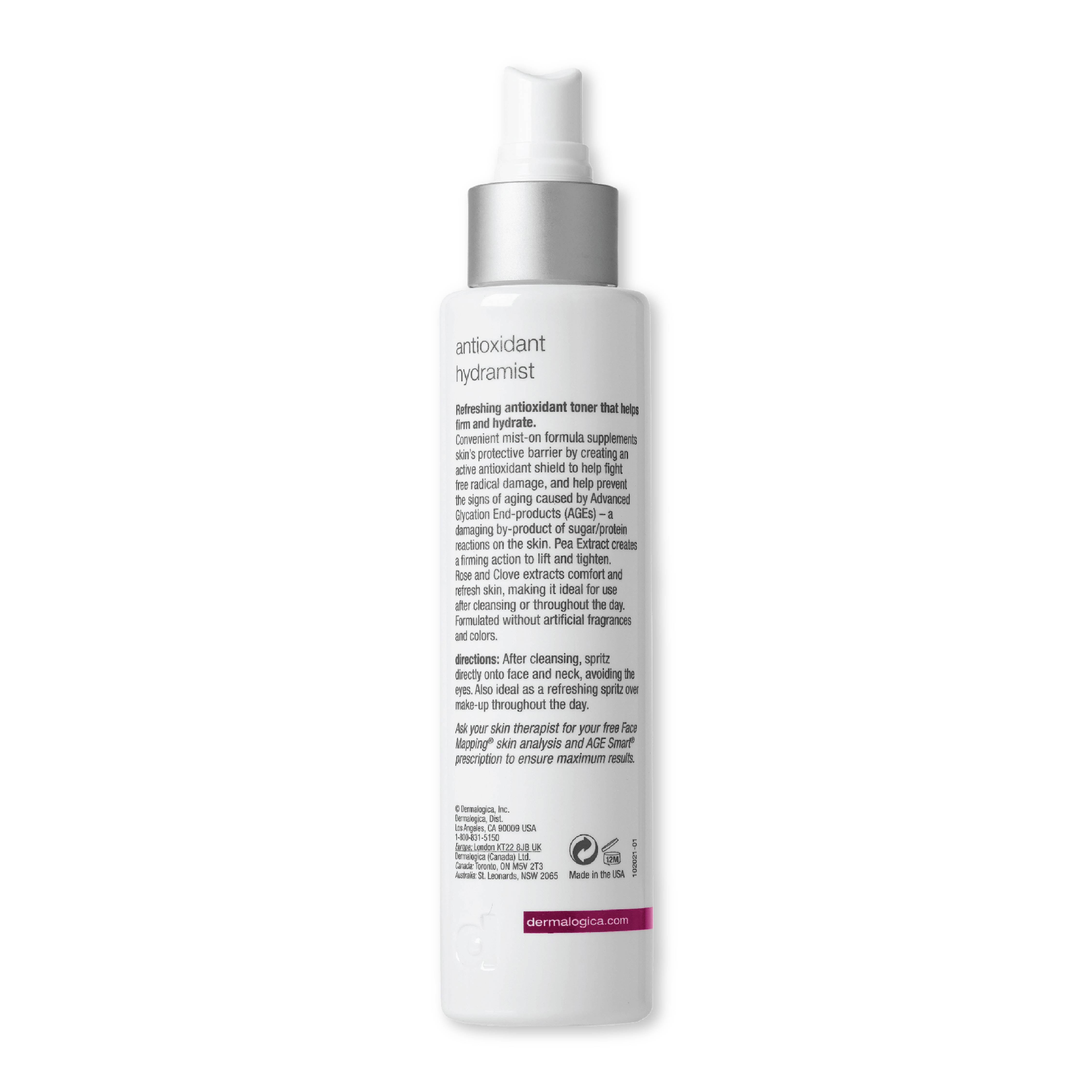 Dermalogica Antioxidant Hydramist Toner With Rose (150ml)