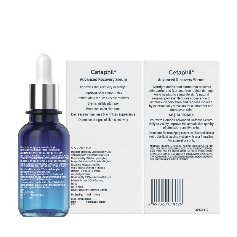 Cetaphil Advanced Recovery Serum (30ml)