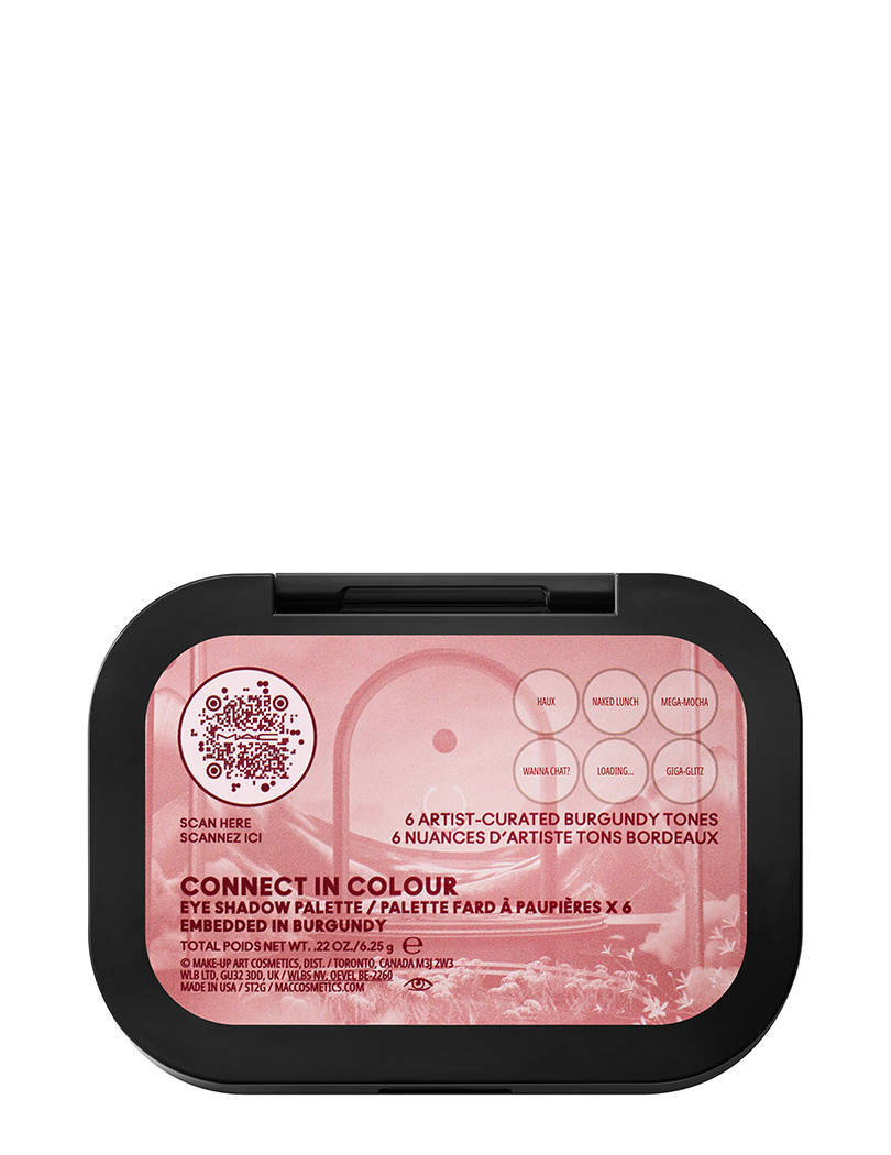 M.A.C Connect In Colour Eye Shadow Palette X6