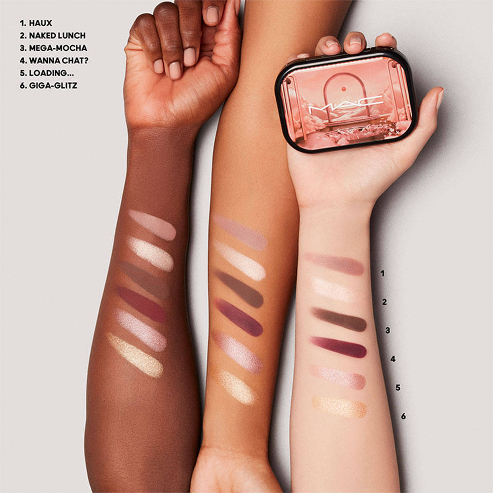 M.A.C Connect In Colour Eye Shadow Palette X6