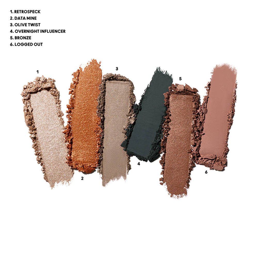 M.A.C Connect In Colour Eye Shadow Palette X6