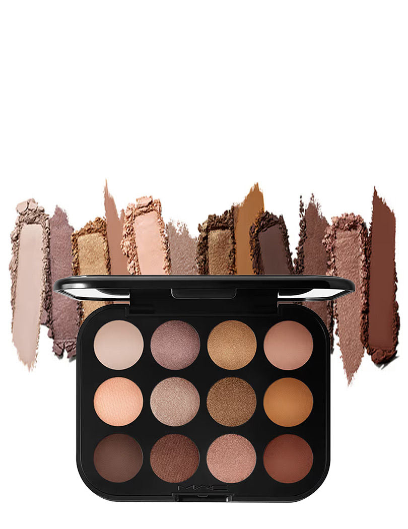 M.A.C Connect In Colour Eye Shadow Palette X12 - Unfiltered Nudes (12.2 g)