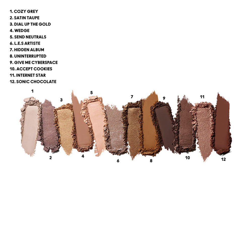 M.A.C Connect In Colour Eye Shadow Palette X12 - Unfiltered Nudes (12.2 g)