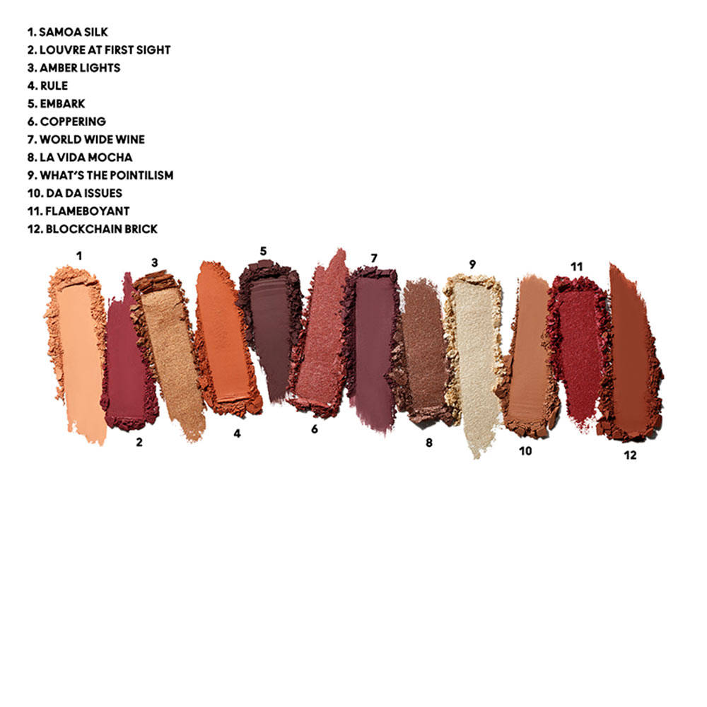 M.A.C Connect In Colour Eye Shadow Palette X12