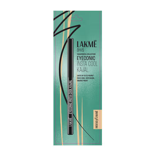 Lakme- Eyeconic Insta Cool Kajal Black
