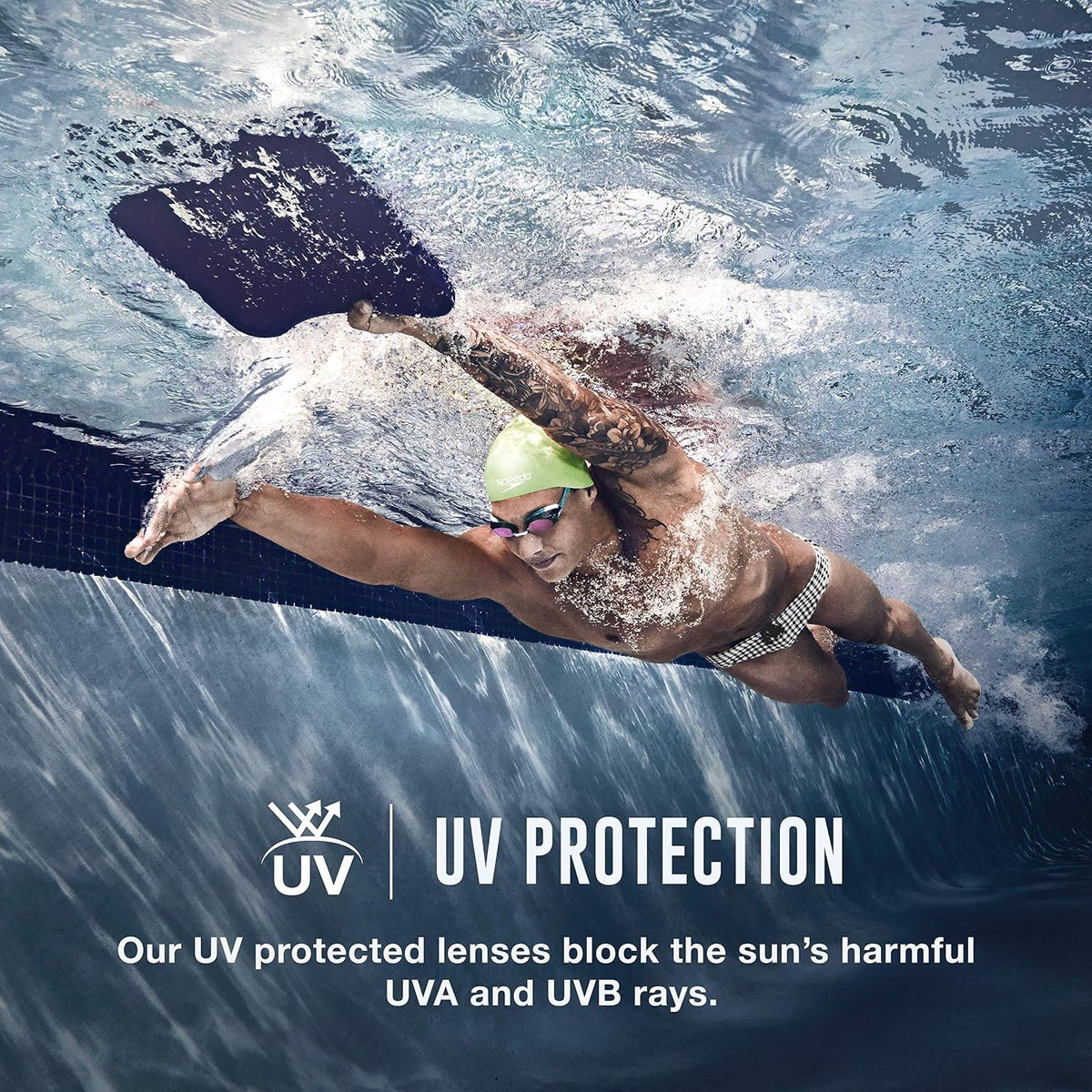Speedo Vanquisher 2.0 Mirrored Swim Goggle Blue