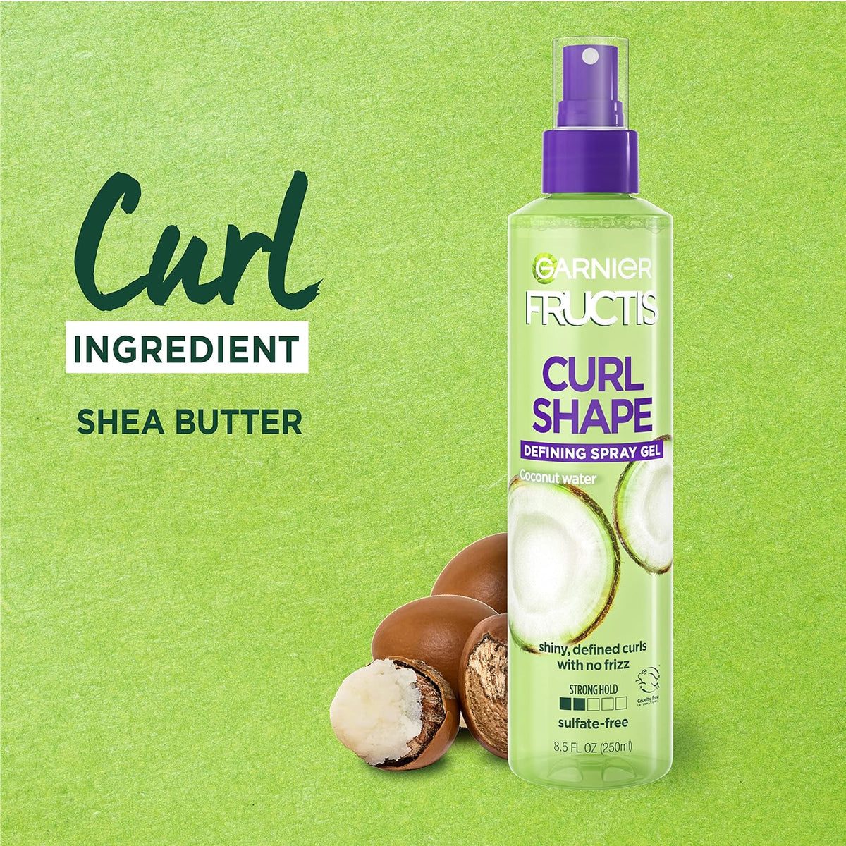 Garnier Fructis Style Curl Shaping Spray Gel, 8.50-Fluid Ounce
