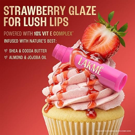 Lakme - Lip Love Strawberry (4.5g)