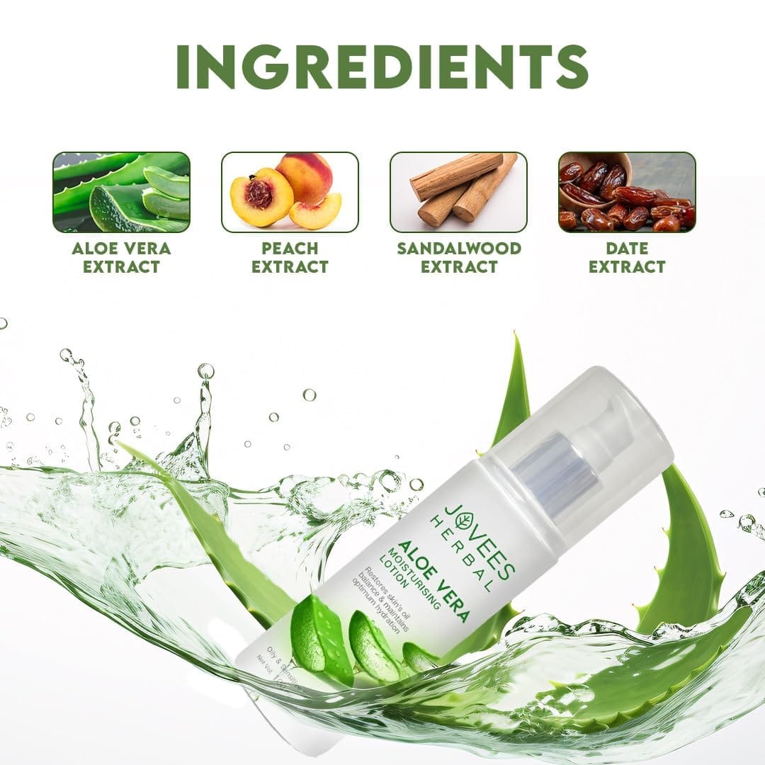 Jovees - ALOE VERA MOISTURISING LOTION (200ML)