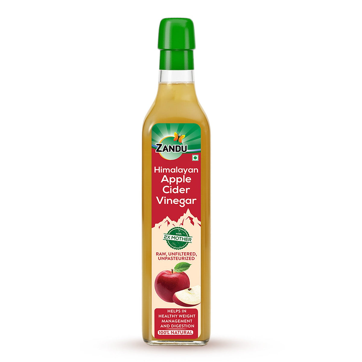 Zandu-O Zandu Himalayan Apple Cider Vinegar (ACV) 500ml